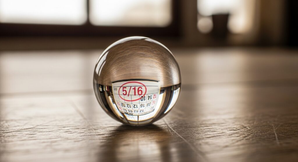 A Tiny Reflection on 5/16