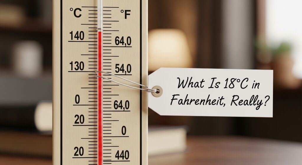 18°C in Fahrenheit