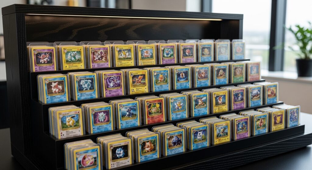 Displaying Pokémon Cards