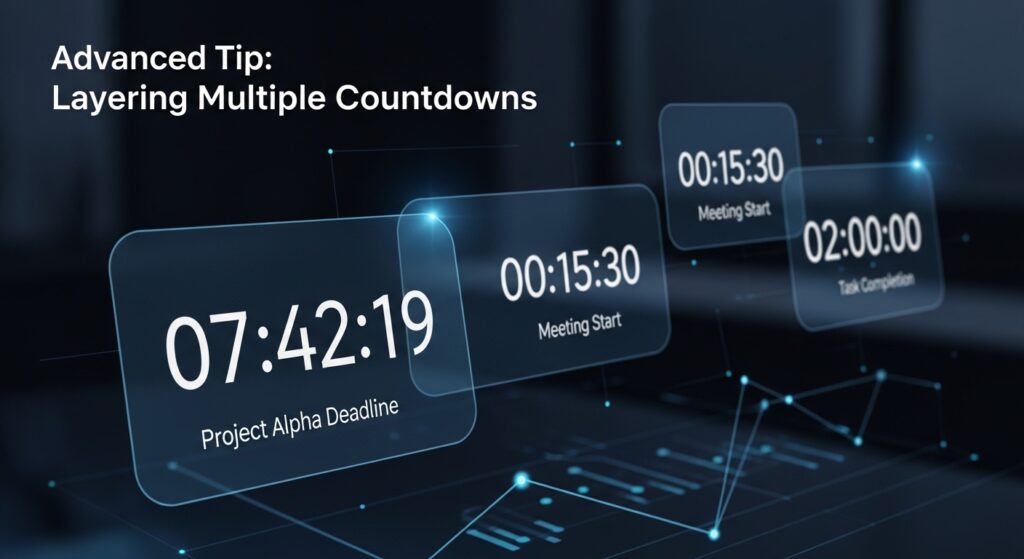 Layering Multiple Countdowns