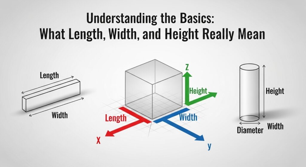 What Length, Width, and Height Really Mean