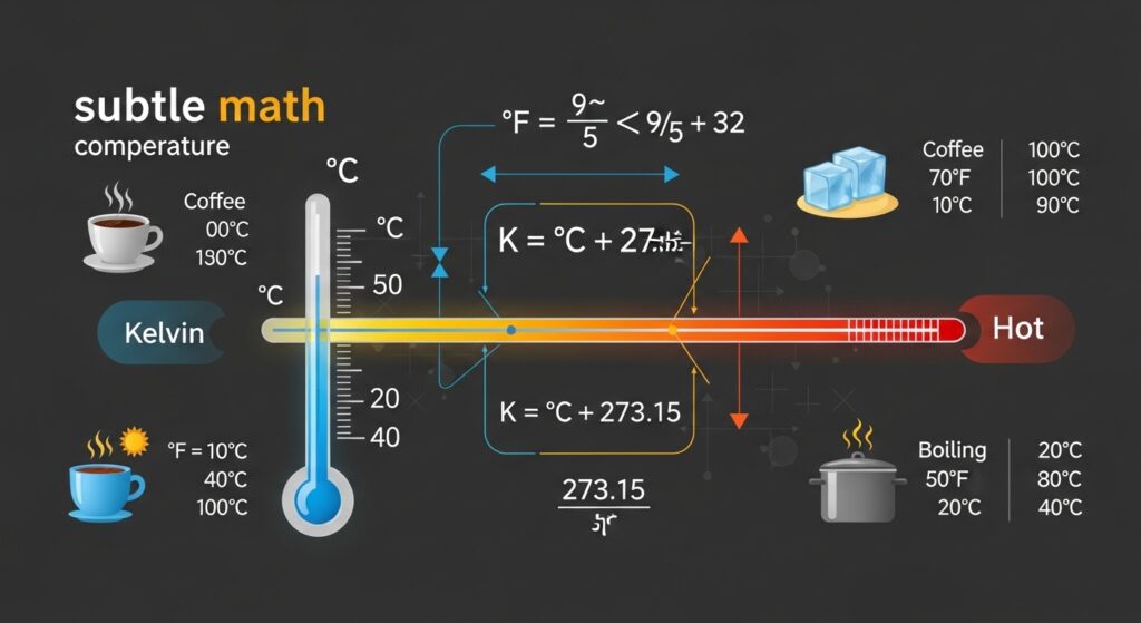 Subtle Math Behind Temperature 