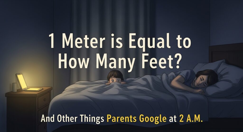 1 Meter is Equal to How Many Feet?