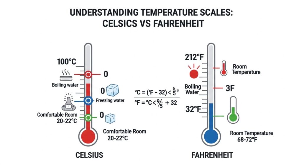 Celsius vs Fahrenheit