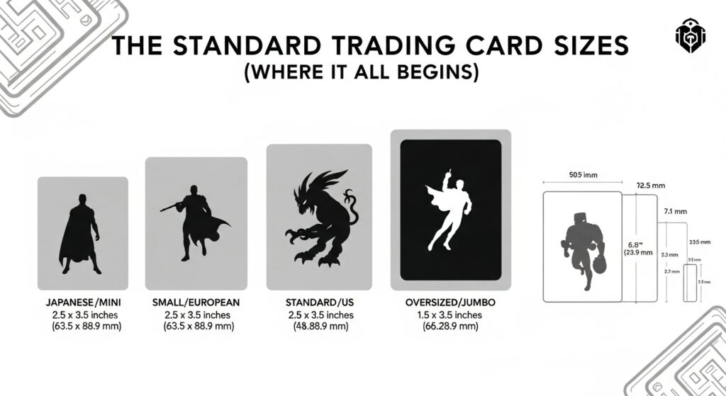 Trading Card Sizes