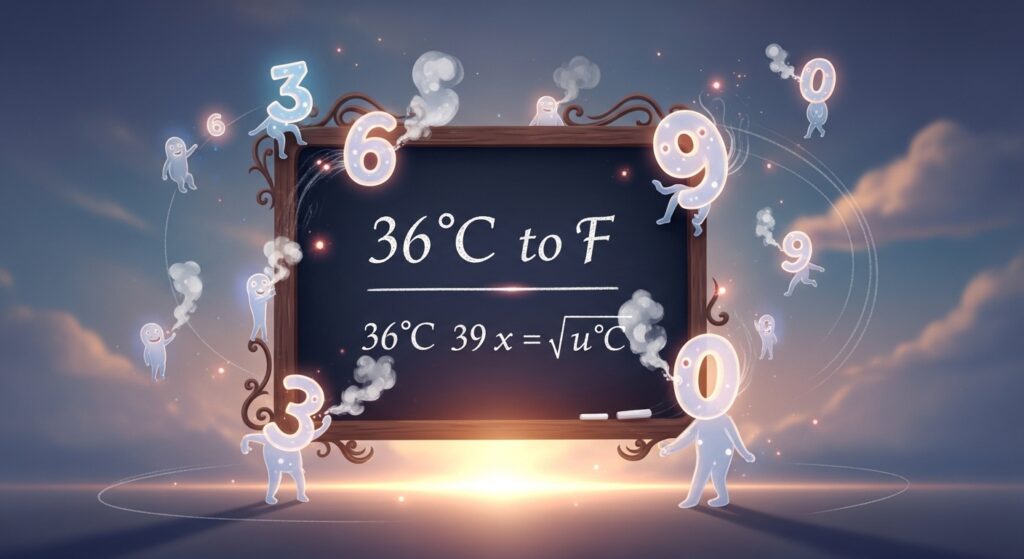 Gentle Math Behind 36°C in Fahrenheit