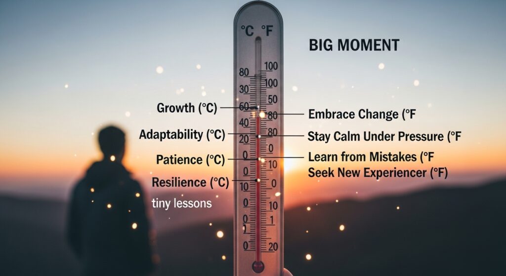 Tiny Lessons Hidden in Big Moments 