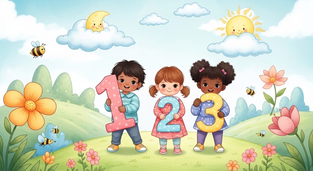 Playful Wishes Inspired by Numbers and Tiny Humans