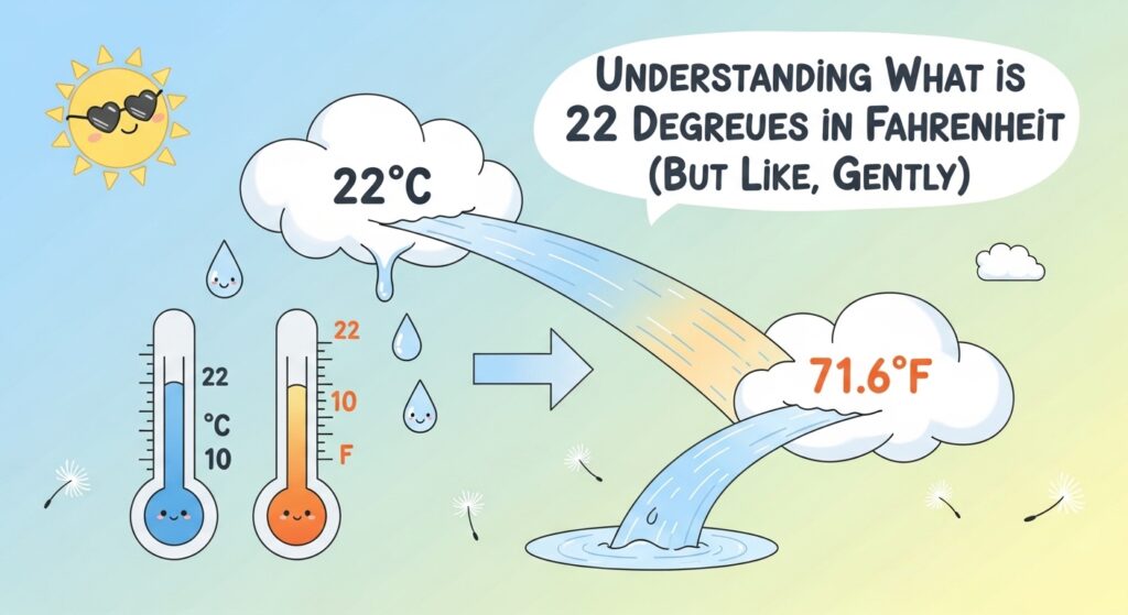 Understanding What is 22 Degrees Celsius in Fahrenheit 