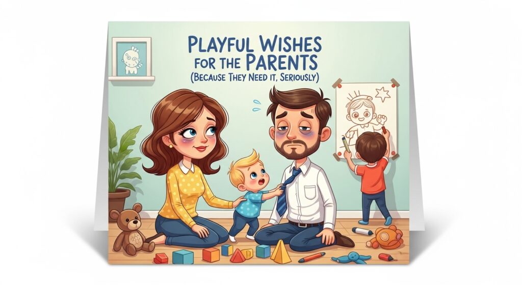 Playful Wishes for the Parents