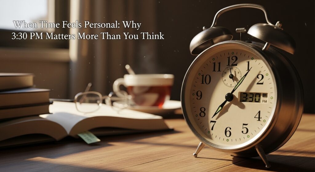 Why 3:30 PM Matters More Than You Think