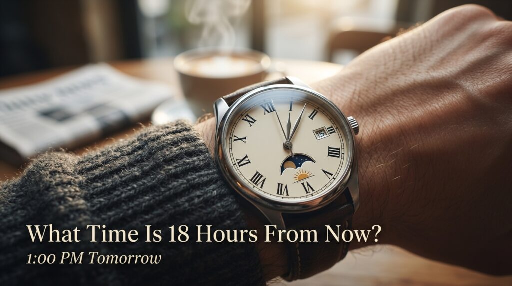What Time Is 18 Hours From Now