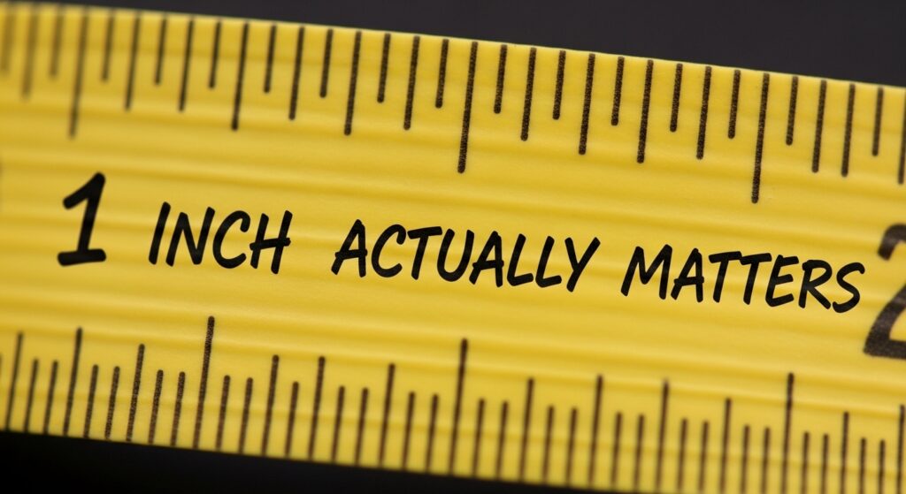 1 Inch Actually Matters