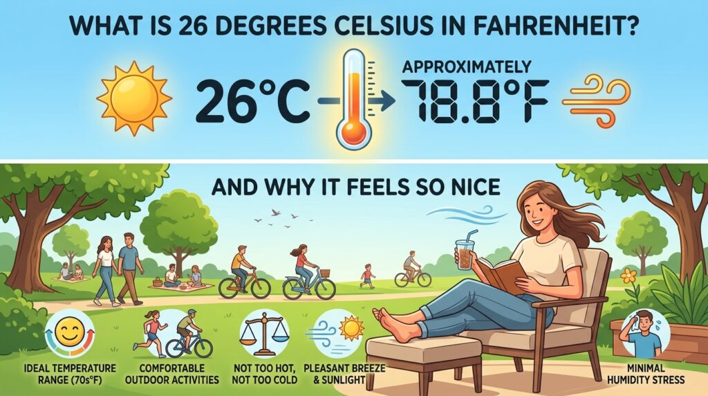 26 Degrees Celsius in Fahrenheit