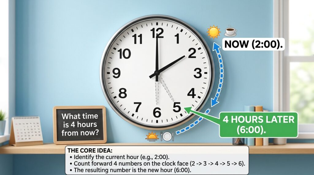  Time Is 4 Hours From Now