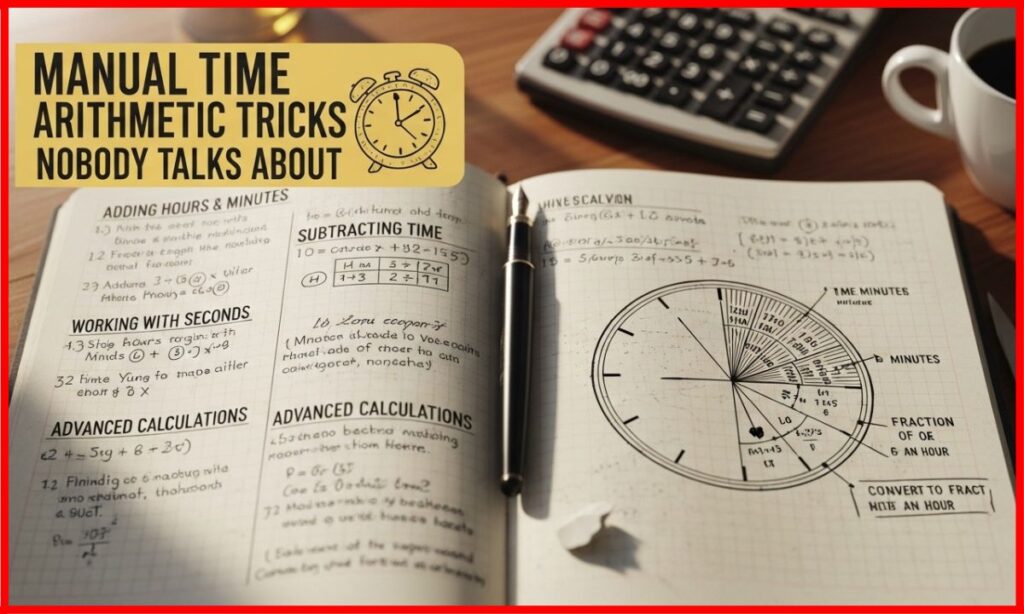 Manual Time Arithmetic Tricks