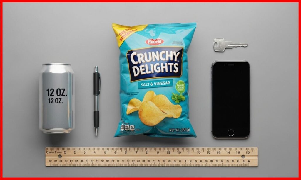 Chips Bag Size Measurements 
