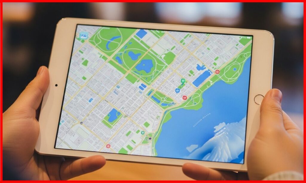 An iPad Mini or Small Tablet