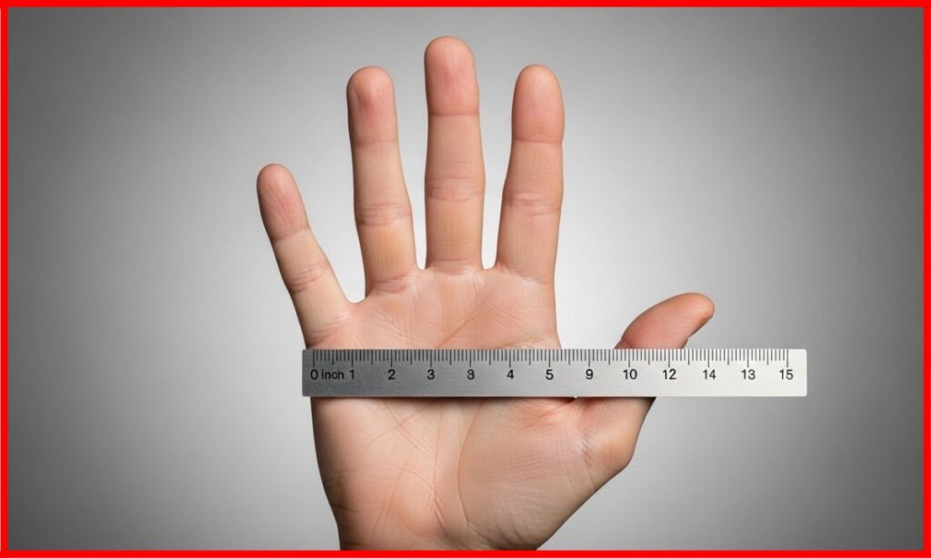 An Adult Hand Span