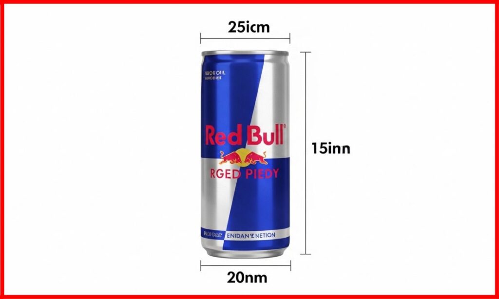 Red Bull Can Dimensions