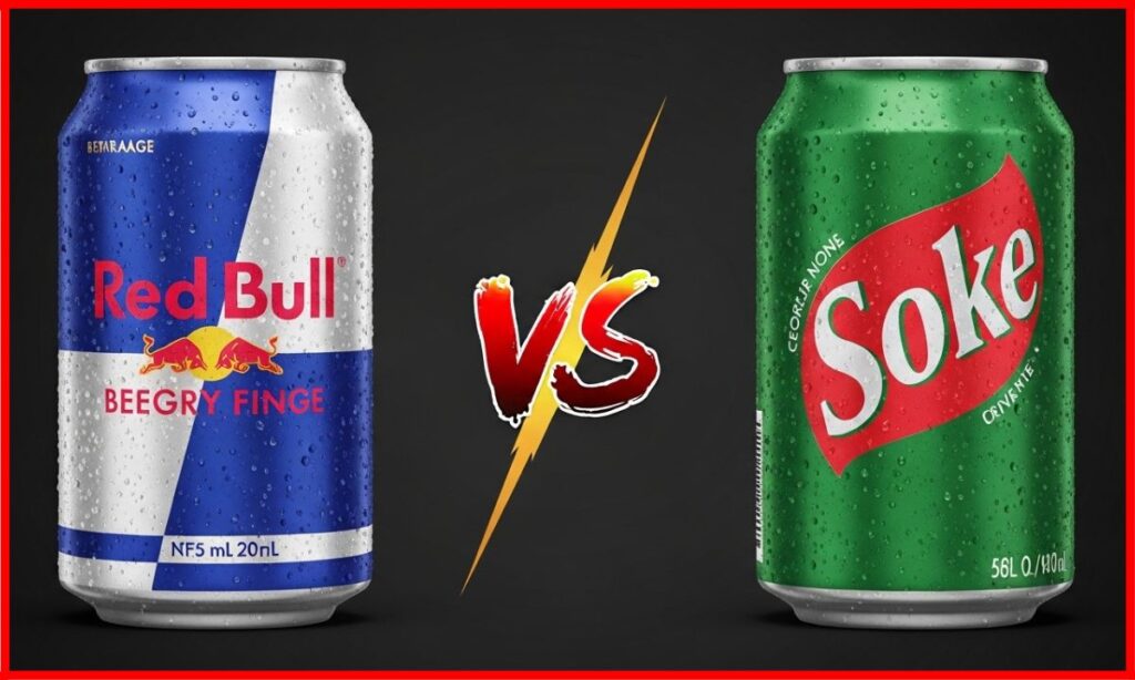 Red Bull vs Soda Can