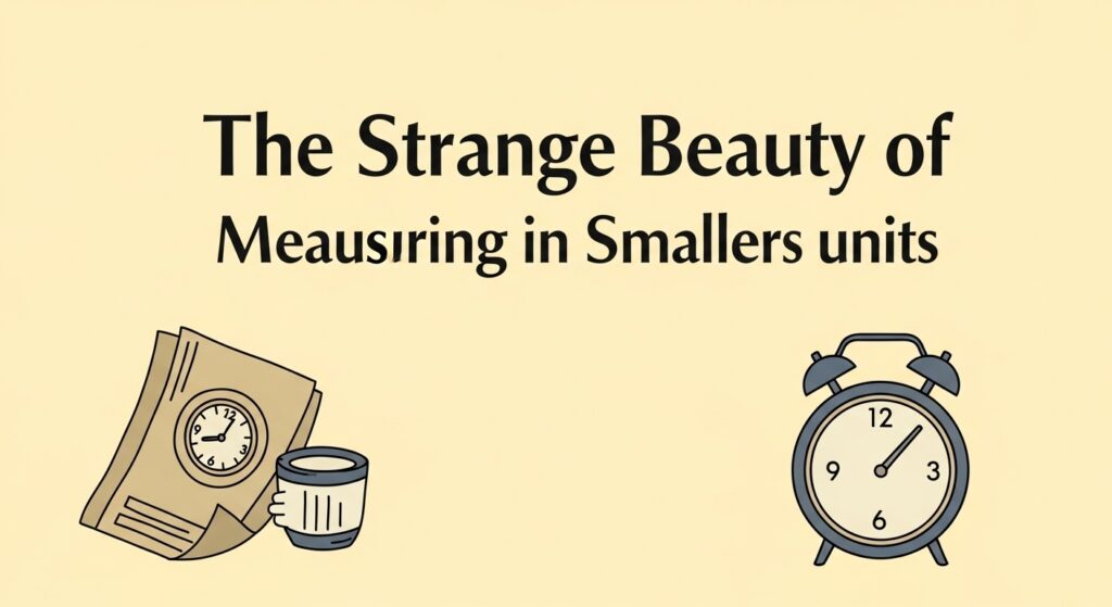  Measuring Time in Smaller Units