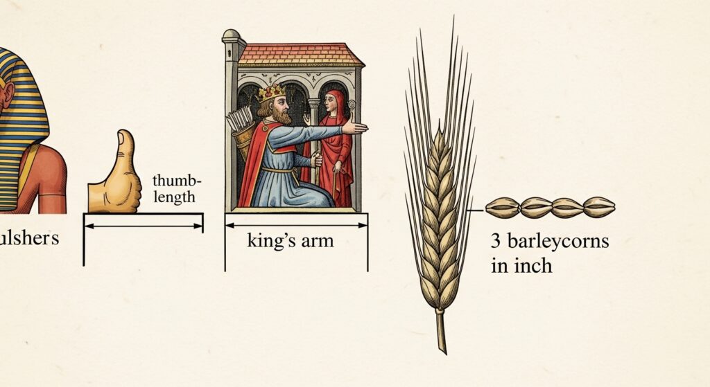 History Behind Inches
